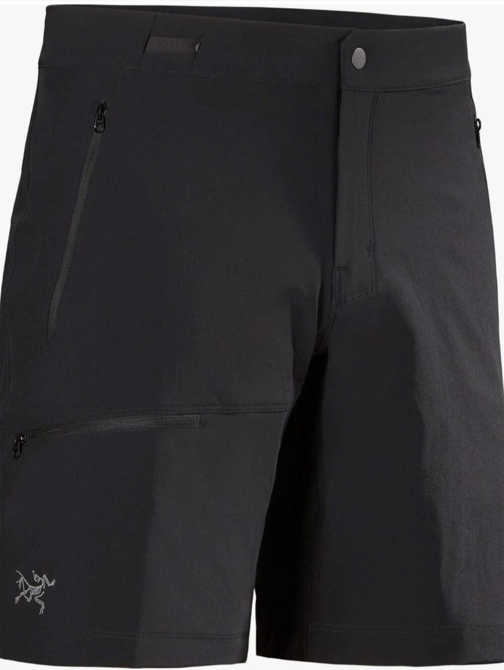 Arc'teryx Black Short  with White Logo Stitch